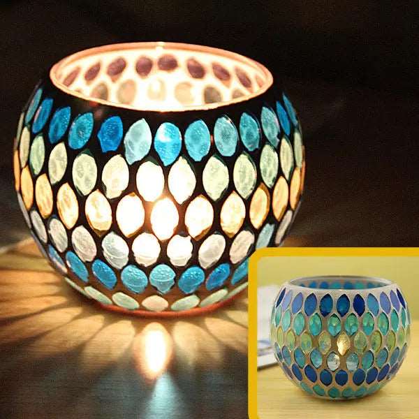 GLOWGLASS – Eleganter dekorativer Kerzenhalter aus Glas 22