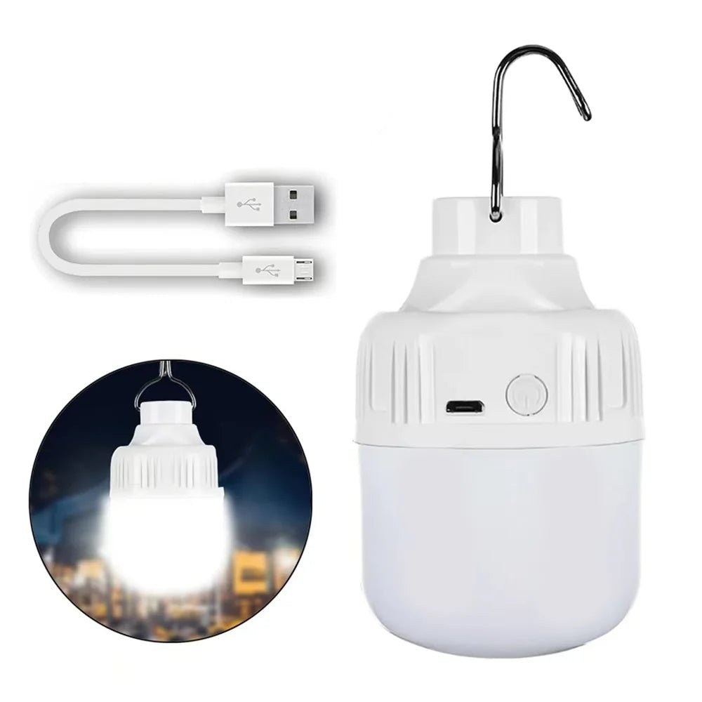 GLOWHUB – Tragbare, per USB aufladbare LED-Campinglampe mit 3 Modi 3