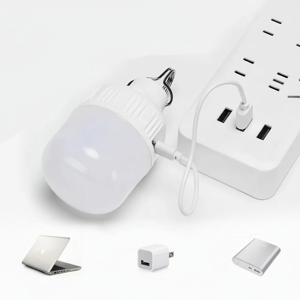 GLOWHUB – Tragbare, per USB aufladbare LED-Campinglampe mit 3 Modi 4