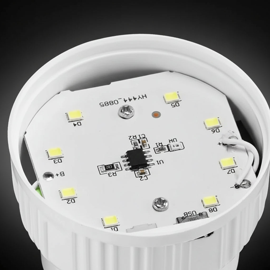 GLOWHUB – Tragbare, per USB aufladbare LED-Campinglampe mit 3 Modi 5