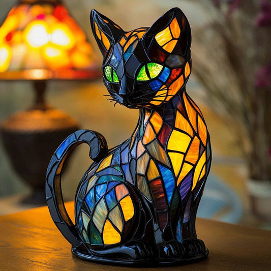 GLOWKITTY – Bezaubernde Katzen-Nachtlampe mit sanfter LED-Umgebungsbeleuchtung 0