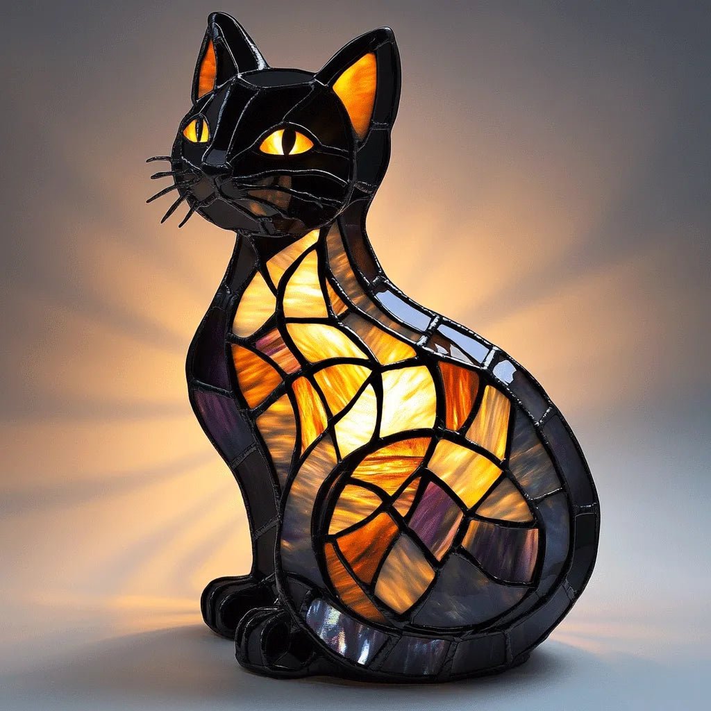 GLOWKITTY – Bezaubernde Katzen-Nachtlampe mit sanfter LED-Umgebungsbeleuchtung 1