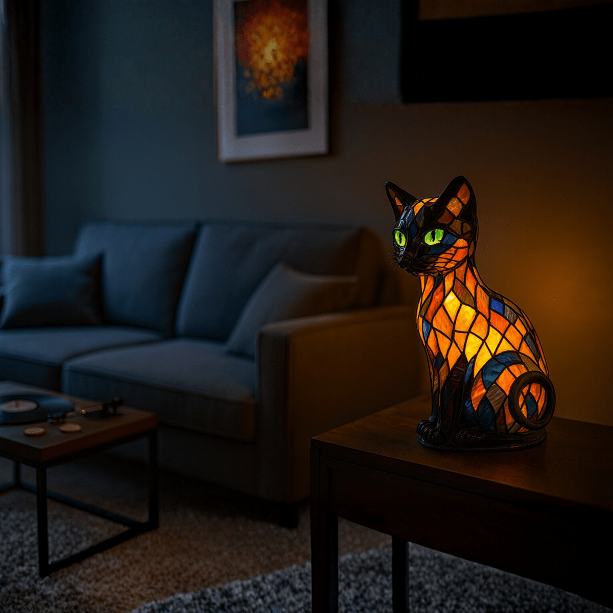 GLOWKITTY – Bezaubernde Katzen-Nachtlampe mit sanfter LED-Umgebungsbeleuchtung 5