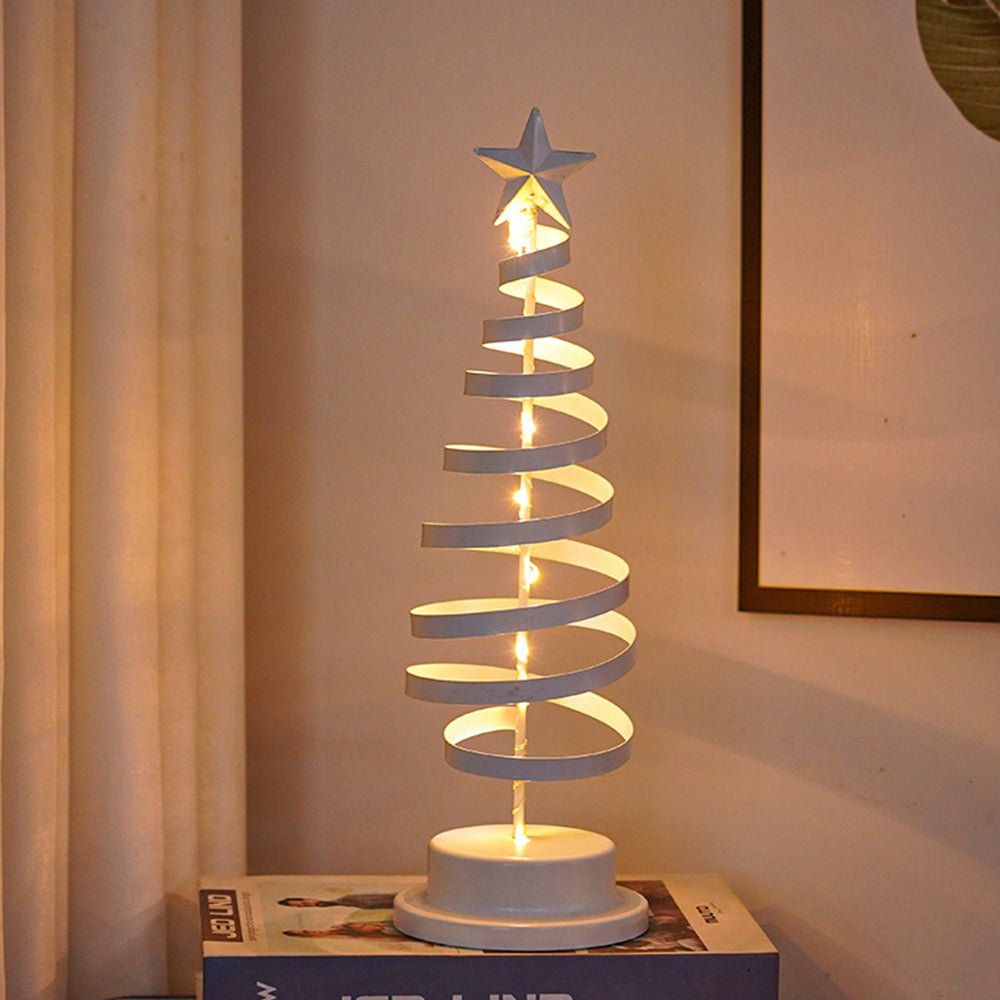 GLOWSPIRAL – LED-Weihnachtsbaum mit Sternspitze zur Weihnachtsdekoration (33 cm) 9
