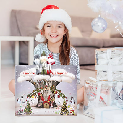 WINTERWHISP 2025 – Handgemachter Plüsch-Wichtel-Adventskalender für festliche Erinnerungen