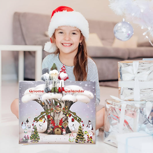 WINTERWHISP 2025 – Handgemachter Plüsch-Wichtel-Adventskalender für festliche Erinnerungen