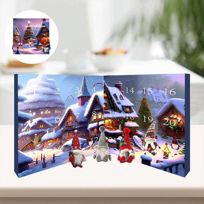 WINTERWHISP 2025 – Handgemachter Plüsch-Wichtel-Adventskalender für festliche Erinnerungen