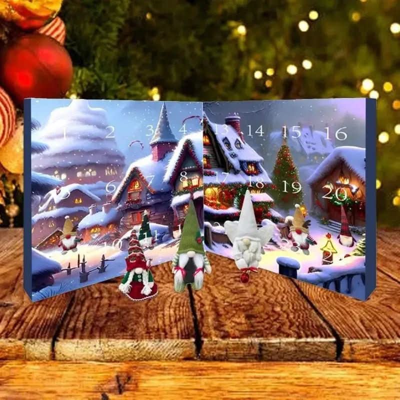 GNOMELYN 2025 – Verspielter Wichtel-Adventskalender mit 24 handgefertigten Figuren 1
