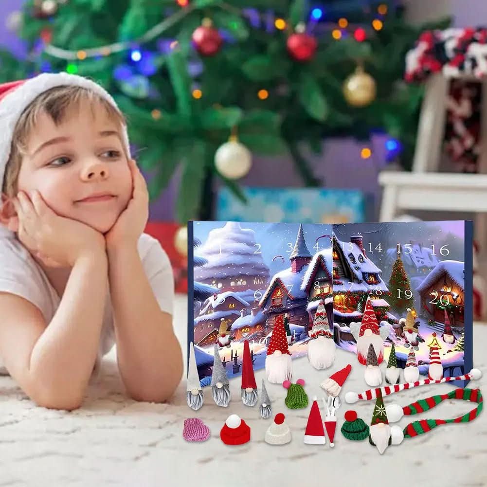 GNOMELYN 2025 – Verspielter Wichtel-Adventskalender mit 24 handgefertigten Figuren 5