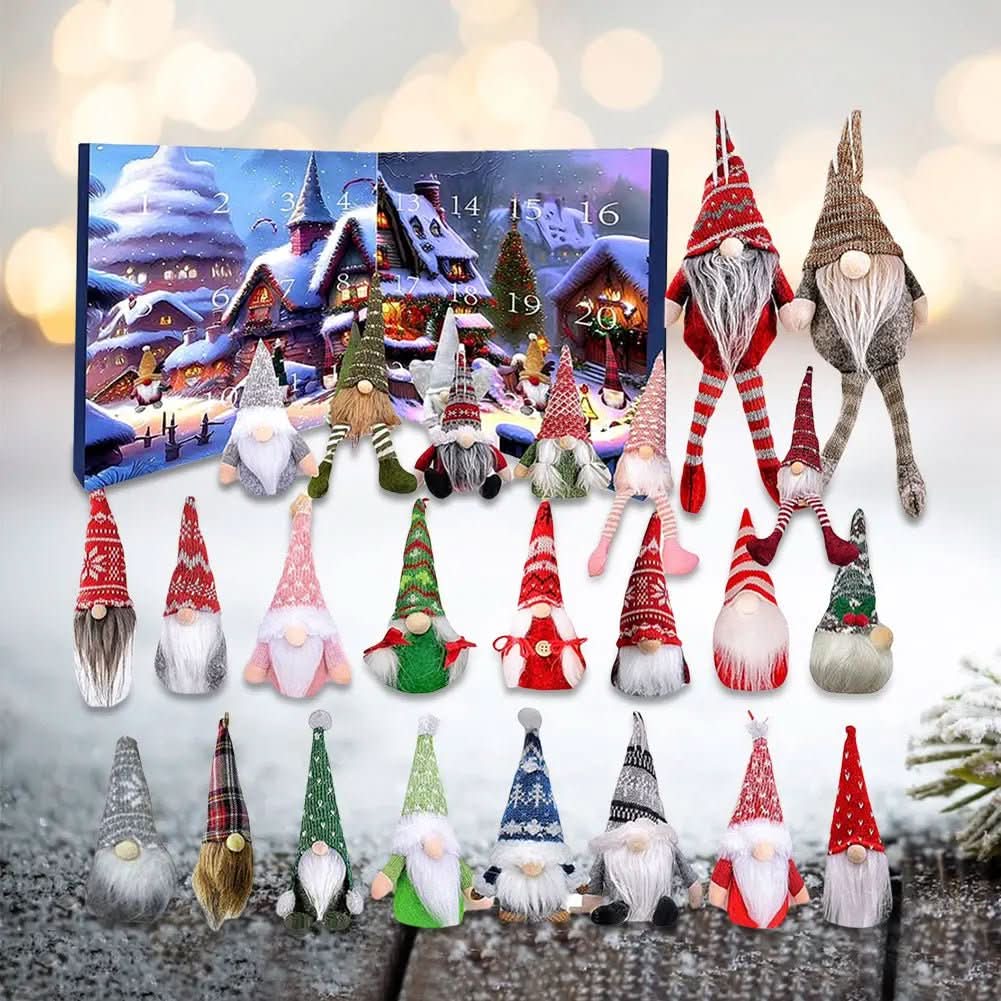 GNOMELYN 2025 – Verspielter Wichtel-Adventskalender mit 24 handgefertigten Figuren 7