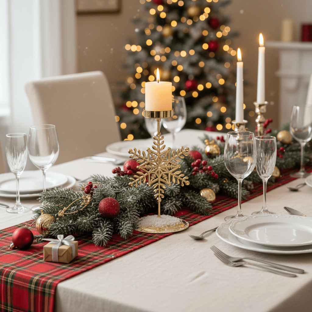 GOLDLITE – Eleganter Vintage-Kerzenständer für festlichen Charme 1