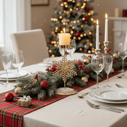 GOLDLITE – Eleganter Vintage-Kerzenständer für festlichen Charme 1