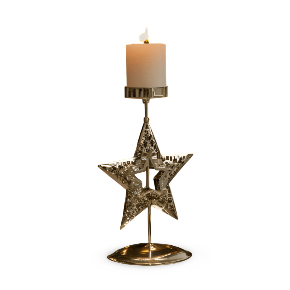 GOLDLITE – Eleganter Vintage-Kerzenständer für festlichen Charme 11