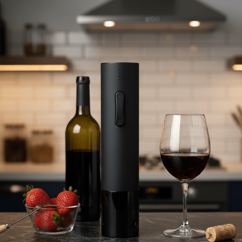 SOMMEX Electric Wine Opener | Fast & Rechargeable | With Foil Cutter ...