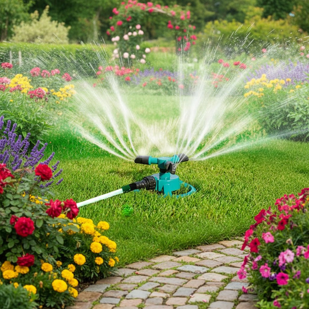 GREENFLOW – Automatic 360-degree sprinkler discharge for water treatment 1