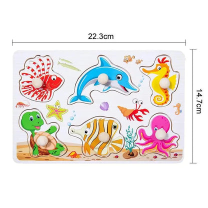 GRIPPLAY – Montessori-Greifbrett-Puzzle zur Förderung der Feinmotorik 15