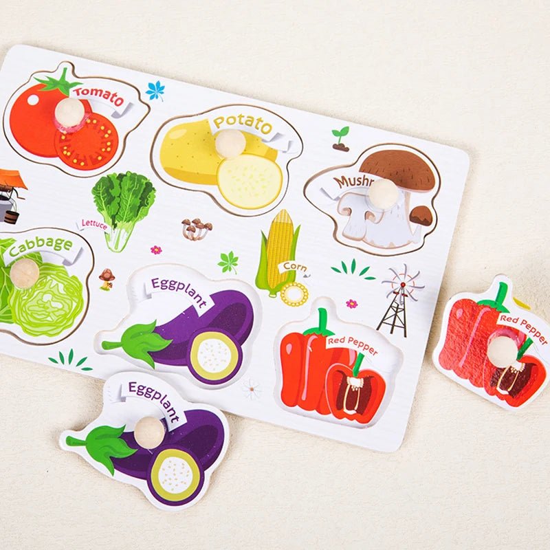 GRIPPLAY – Montessori-Greifbrett-Puzzle zur Förderung der Feinmotorik 3