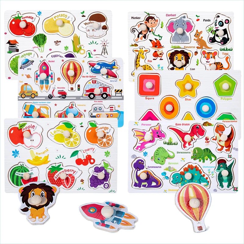 GRIPPLAY – Montessori-Greifbrett-Puzzle zur Förderung der Feinmotorik 5