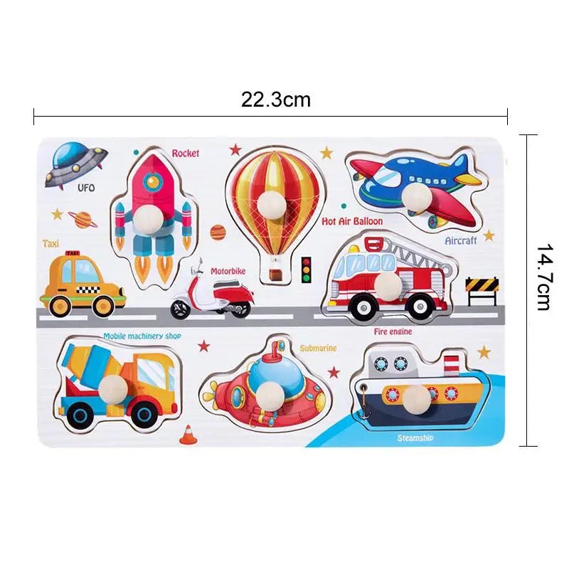 GRIPPLAY – Montessori-Greifbrett-Puzzle zur Förderung der Feinmotorik 8