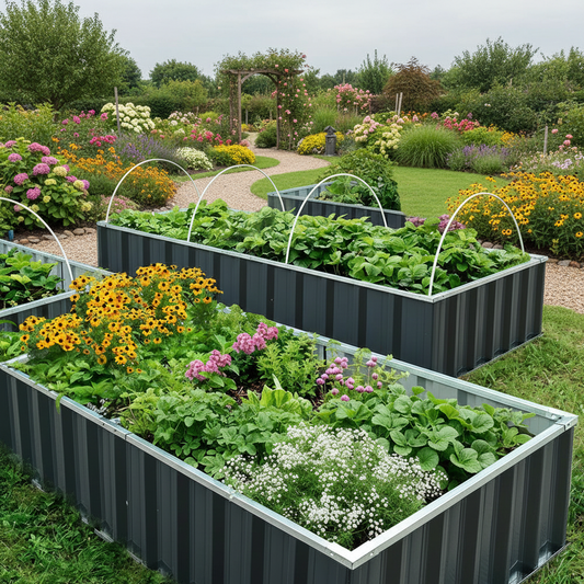 GROWEDGE – Premium-Hochbeet aus verzinktem Stahl 0