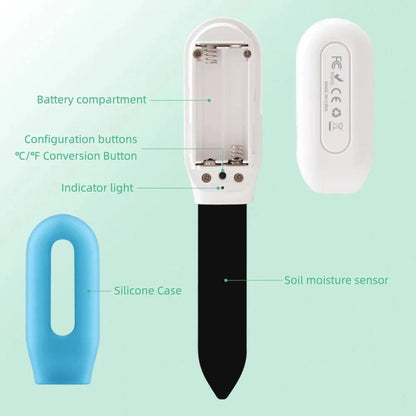 GROWTUNE – Bluetooth-Bodentester mit Feuchtigkeits- und Temperaturüberwachung 7