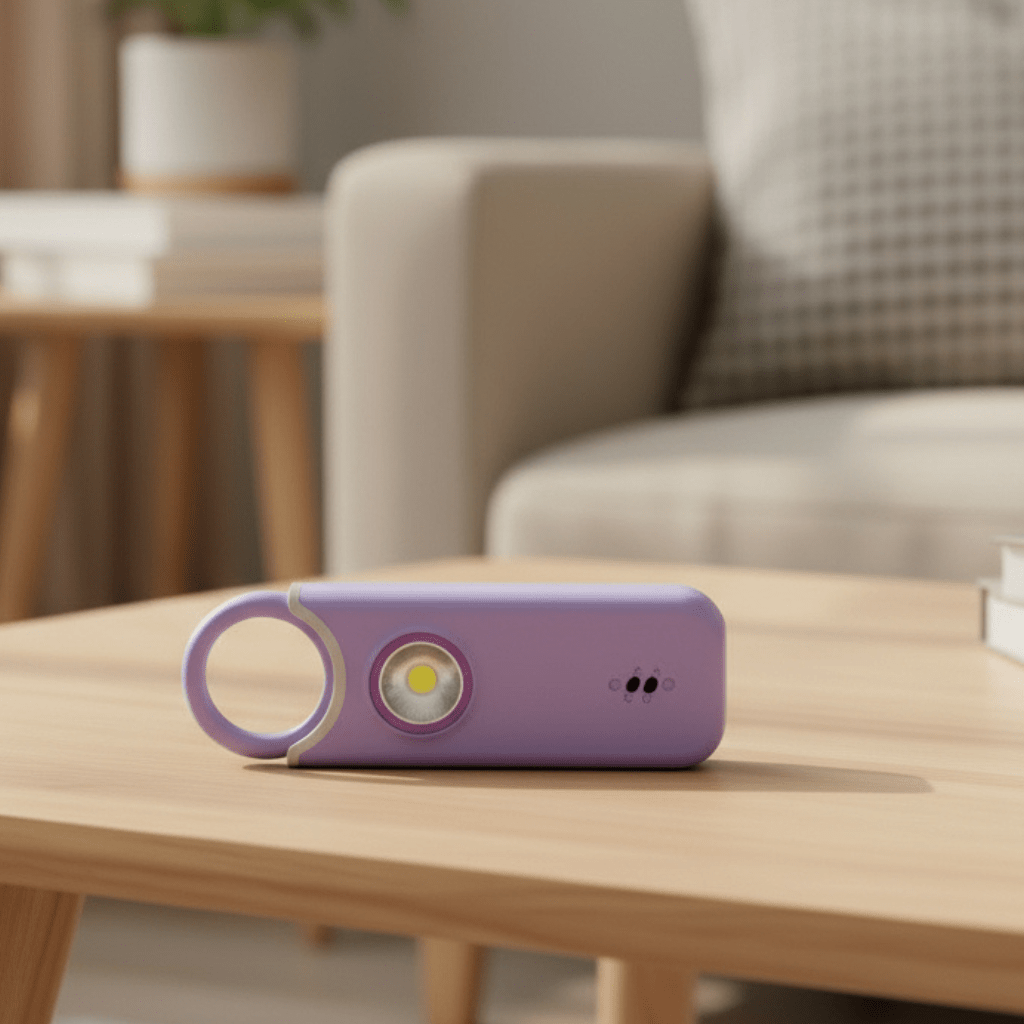 GUARDME – Tragbarer persönlicher Sicherheitsalarm mit integrierter LED-Leuchte 0