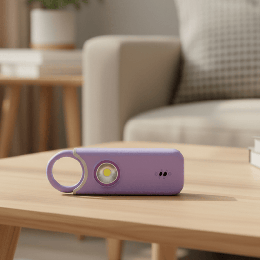 GUARDME – Tragbarer persönlicher Sicherheitsalarm mit integrierter LED-Leuchte 0