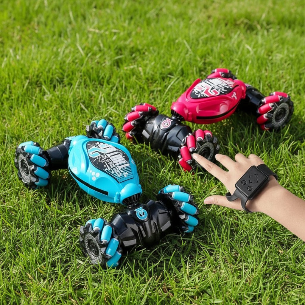 GYRORACER – Innovatives ferngesteuertes Auto mit LED-Beleuchtung, Gestensteuerung und 360°-Drehung 5