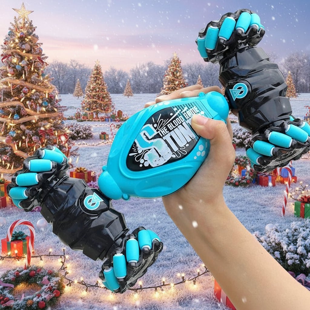 GYRORACER – Innovatives ferngesteuertes Auto mit LED-Beleuchtung, Gestensteuerung und 360°-Drehung 6