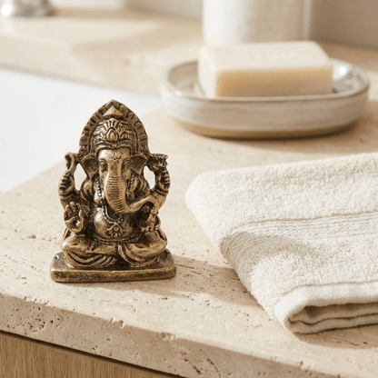Ganesha-Skulptur - Handgefertigte Harzfigur für Glück und Wohlstand 2