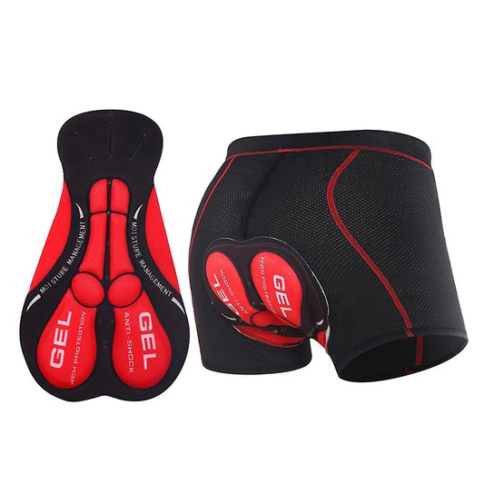 BIKERIDE Shorts - Gel-padded cycling shorts against Zadelpijn