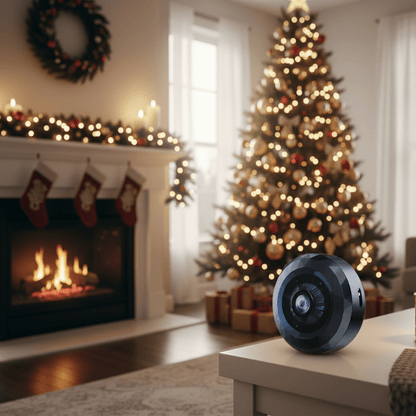 EYECORE MINI – Magnetische WiFi-Sicherheitskamera mit 1080P HD, Nachtsicht & Bewegungsmelder