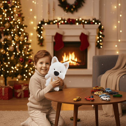 PLUFFII – Kawaii Soft Animal Plush Doll Serie mit Elefant, Hund, Katze & mehr