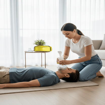 AirSafe Pro dispositif anti-étouffement | Aide rapide en cas d'obstruction des voies respiratoires | Sûr pour enfants et adultes | Kit d'urgence compact