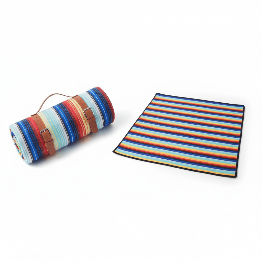 TRAILCOVER – Coperta da picnic robusta per esterni con strato idrorepellente e formato pieghevole compatto