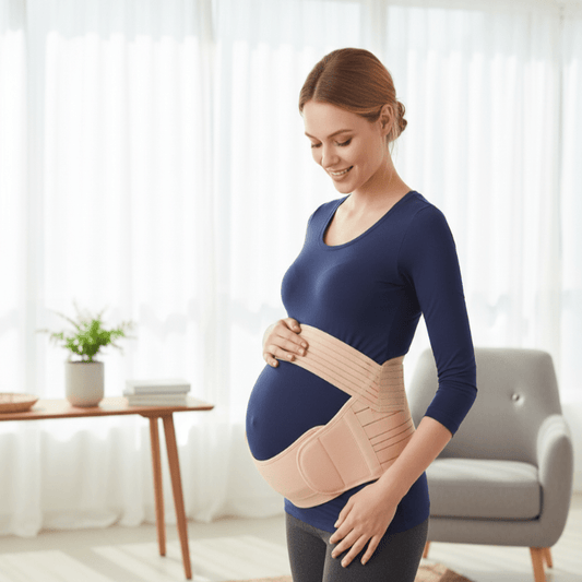 BUMBELLA – Cinturón de soporte de embarazo 3 en 1 para comodidad y estabilidad, ajustable y transpirable