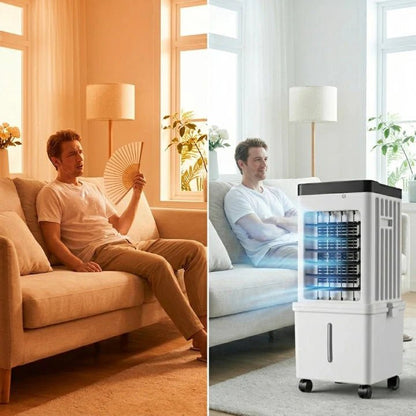 NOVACOOL – Enfriador de aire 3 en 1 – Ventilador y humidificador en uno