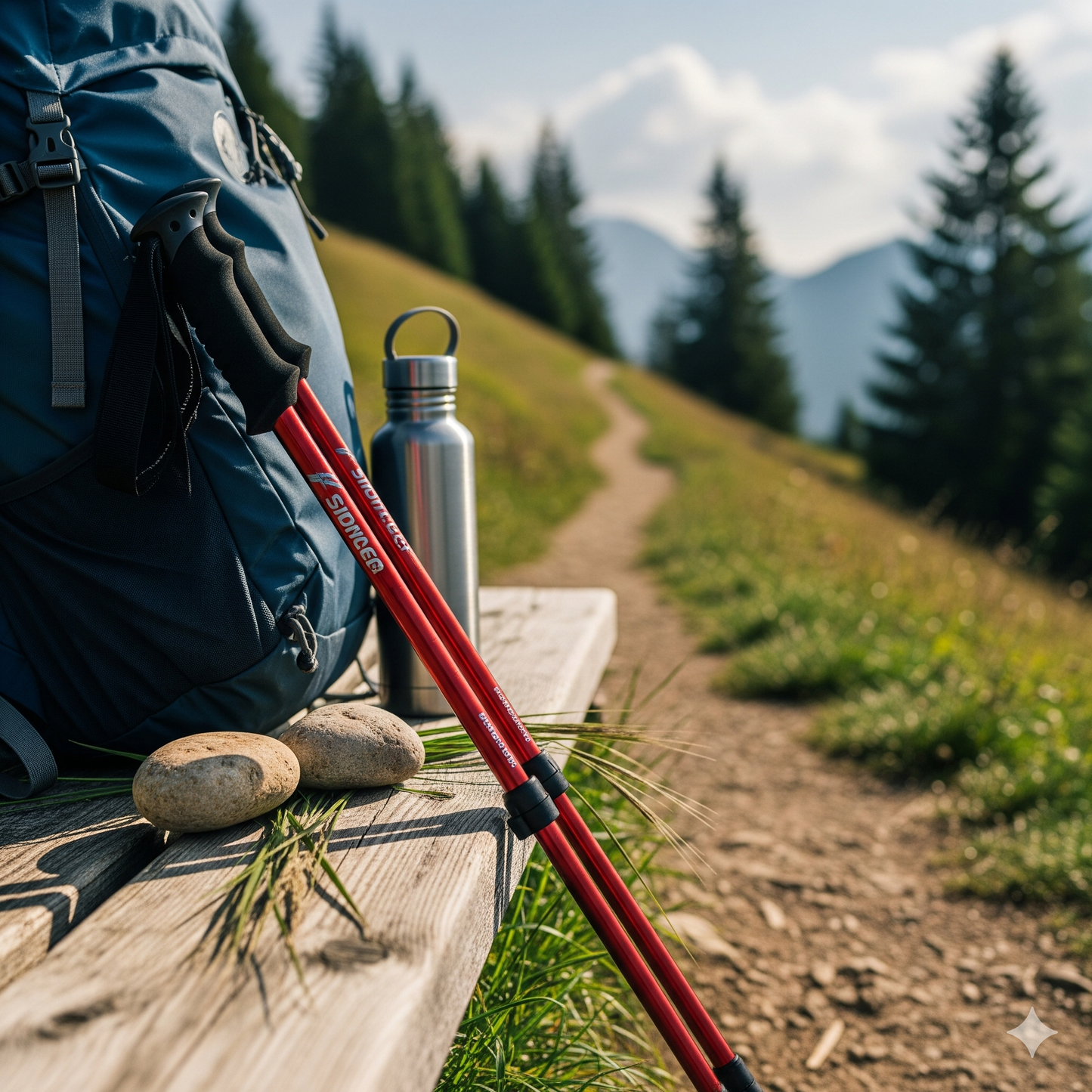 PEAKPATH – Adjustable Trekking Poles for Stability & Comfort