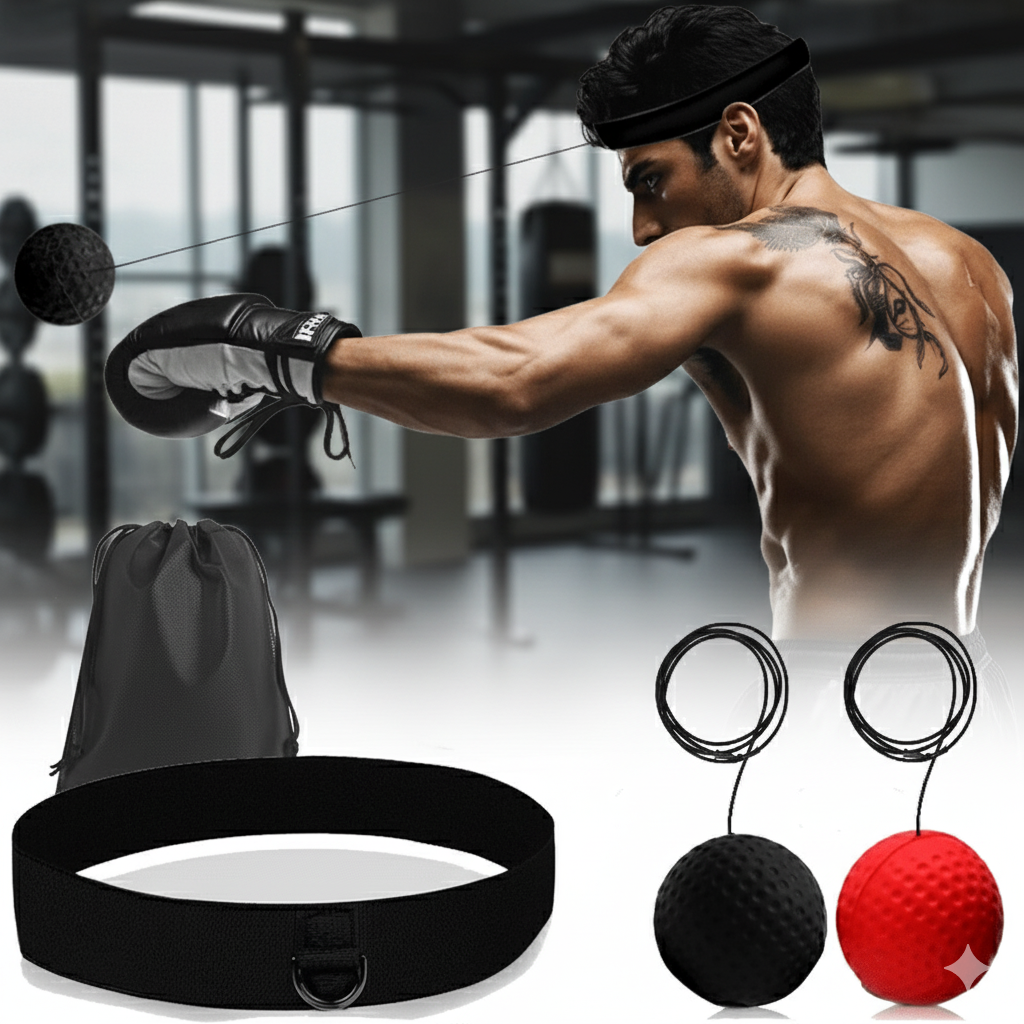 PunchPro reflex ball - boxing training to improve reflexes & reaction speed