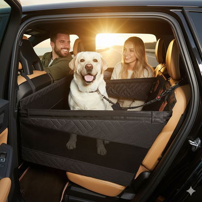 RIDEGUARD PET SEAT – Waterproof Dog Mat with Memory Foam for the Car