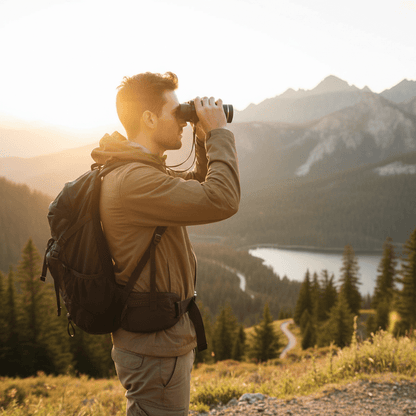 ZENITHAR – Compact 2000M Fernglas mit 40-facher Vergrößerung & BAK4-Glas für klare Fernsicht