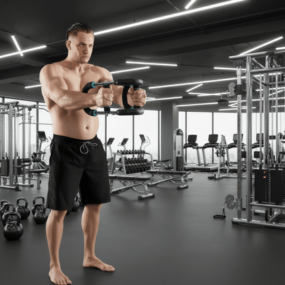 Twisterflex - Barra di allenamento regolabile per l'allenamento muscolare mirato di braccia e torace