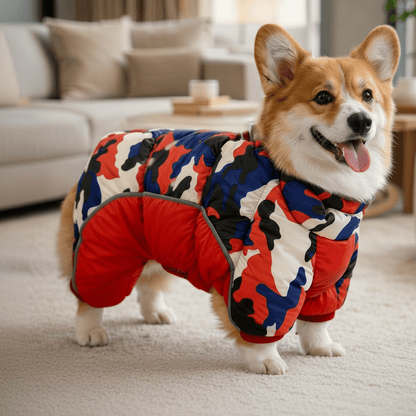 HARRYPAWS CHAQUETA – Chaqueta de invierno cálida e impermeable para perros con tiras reflectantes