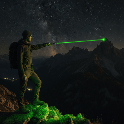StarBeam – Leistungsstarker Laserpointer mit einstellbarem Fokus