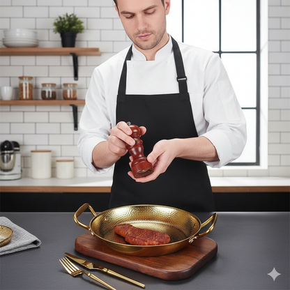 BRATMEISTER – Hammered stainless steel pot for pans, sauces & versatile cooking