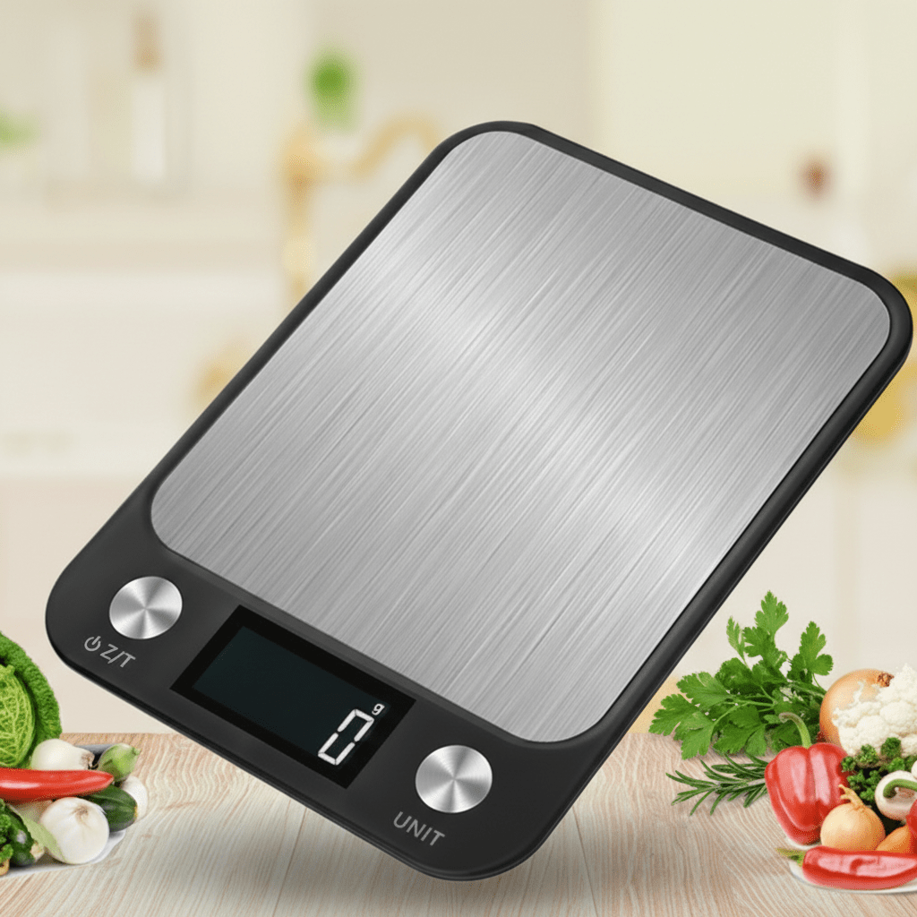 MINISCALE – Báscula de cocina digital compacta para el uso diario