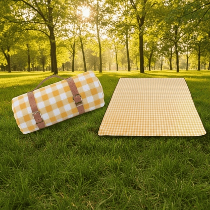 TRAILCOVER – Coperta da picnic robusta per esterni con strato idrorepellente e formato pieghevole compatto