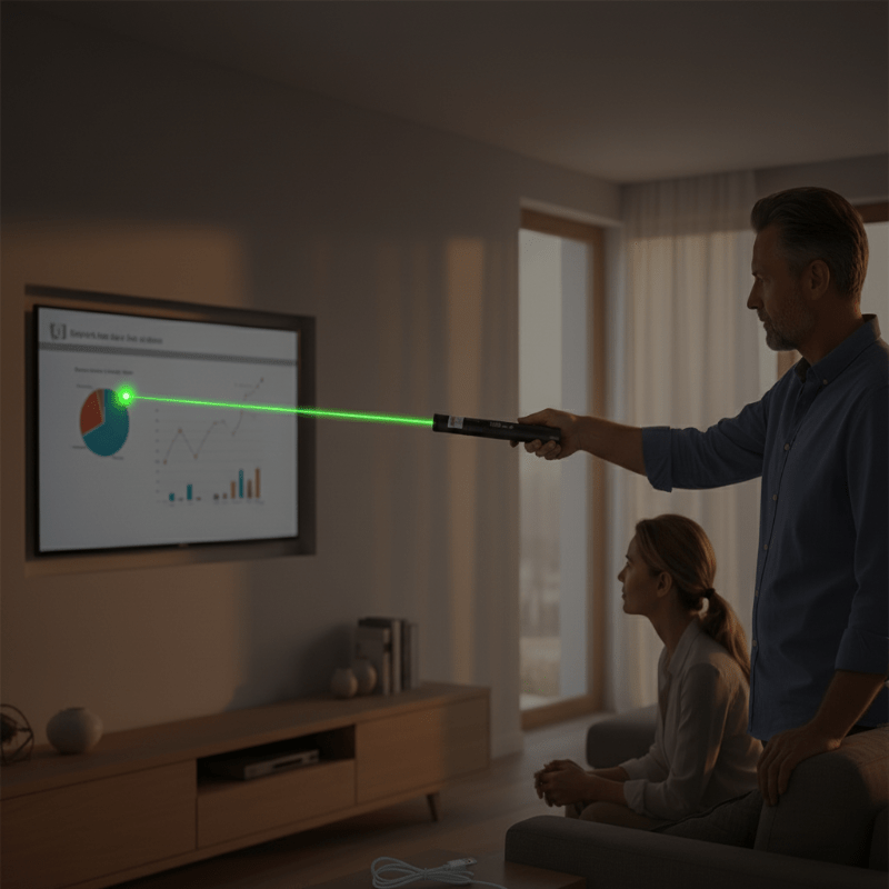 StarBeam – Leistungsstarker Laserpointer mit einstellbarem Fokus