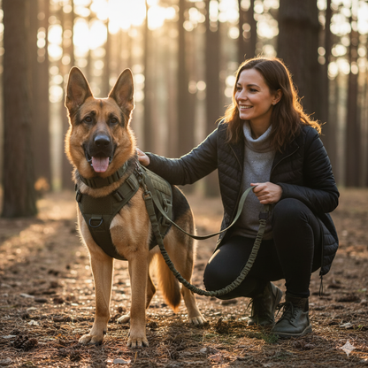 TacticalK9 dog harness - Robust & comfortable design for safe training