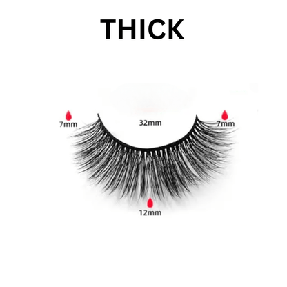 LASHORA – Reusable Self-Adhesive Eyelashes for Effortless Glamour